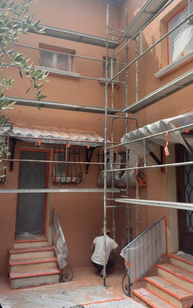 Une façade étanche et homogène